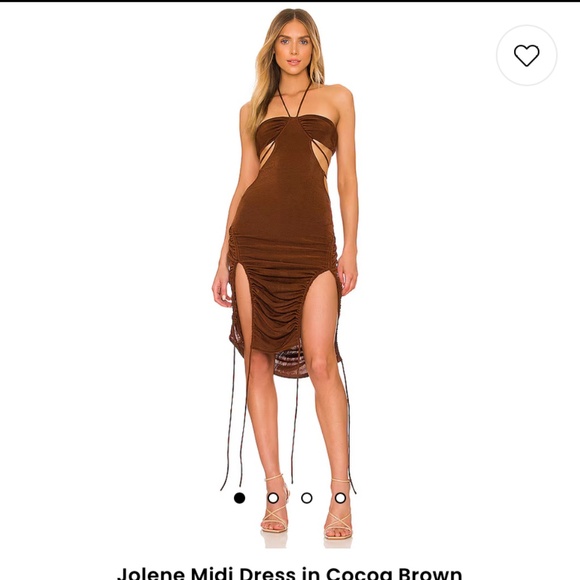 Brown cut out dress - Picture 1 of 2